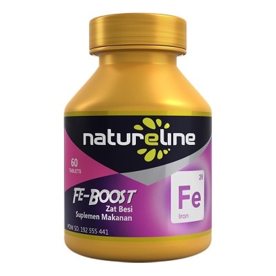 NATURELINE - Fe-Boost Tablet 60'S