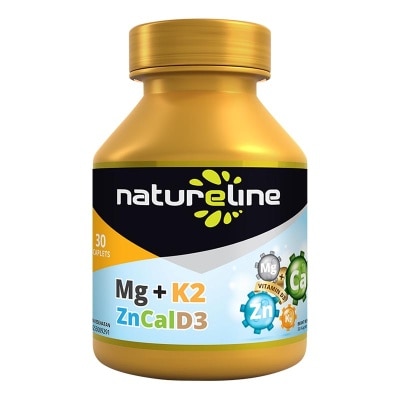NATURELINE - MG + K2 ZNCALD3 Kaplet 30'S
