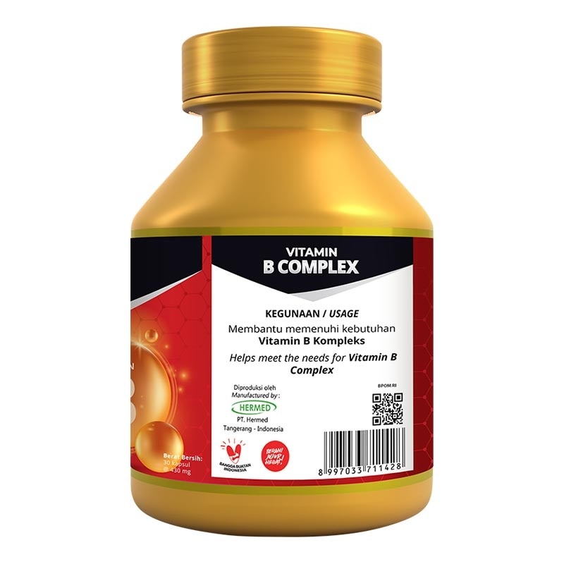 Vitamin B Complex Kapsul 30'S