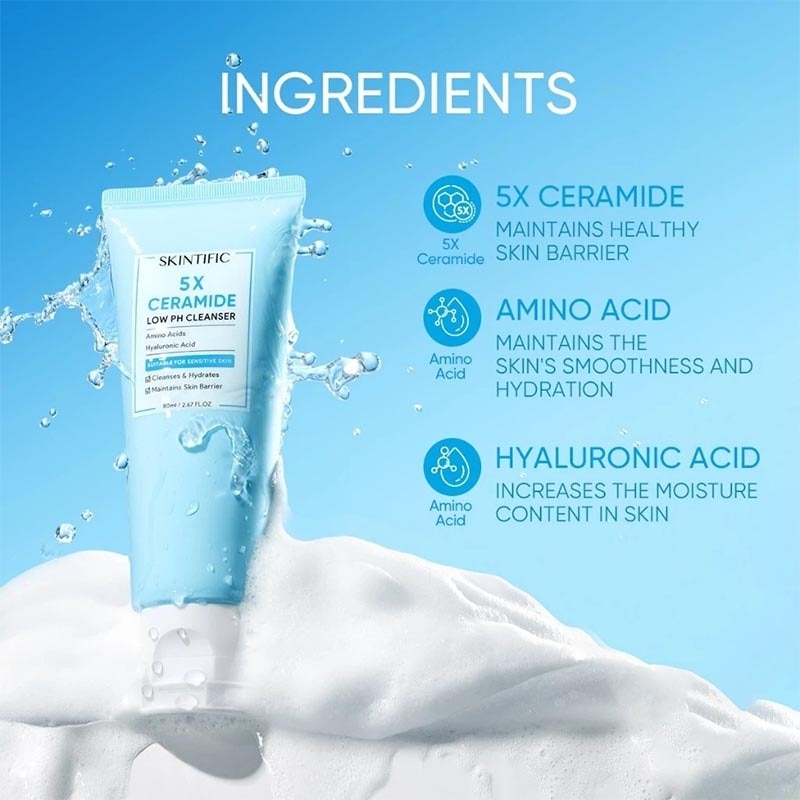 5X Ceramide Low PH Cleanser 60 ml