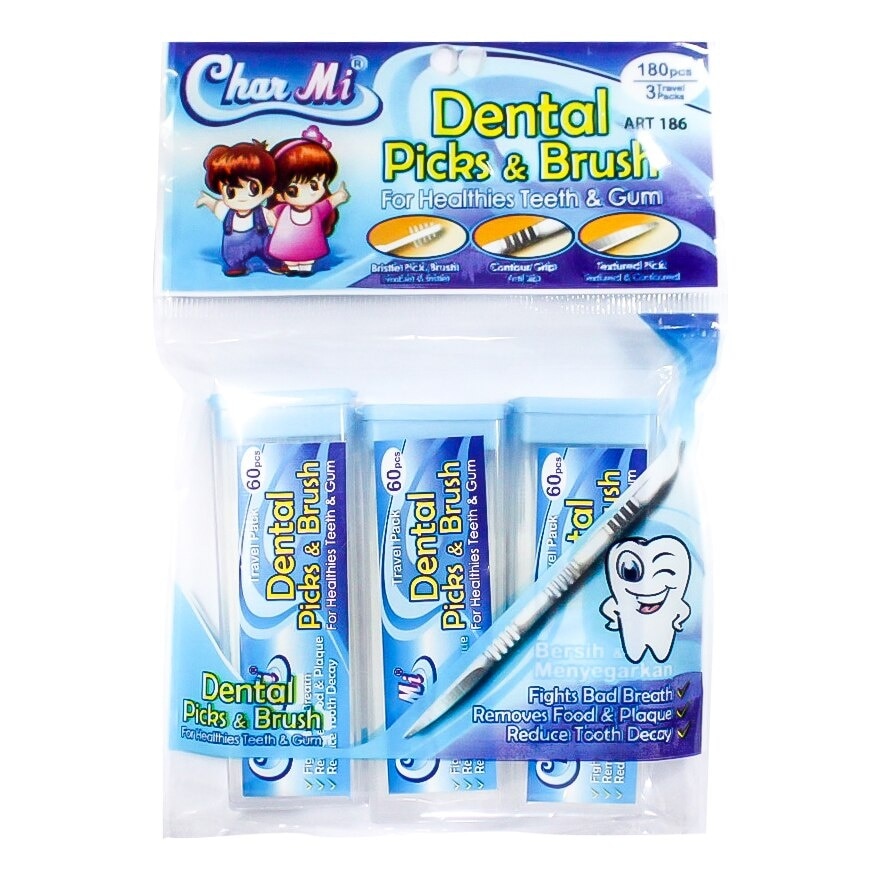 Dental Picks&Brush180'S