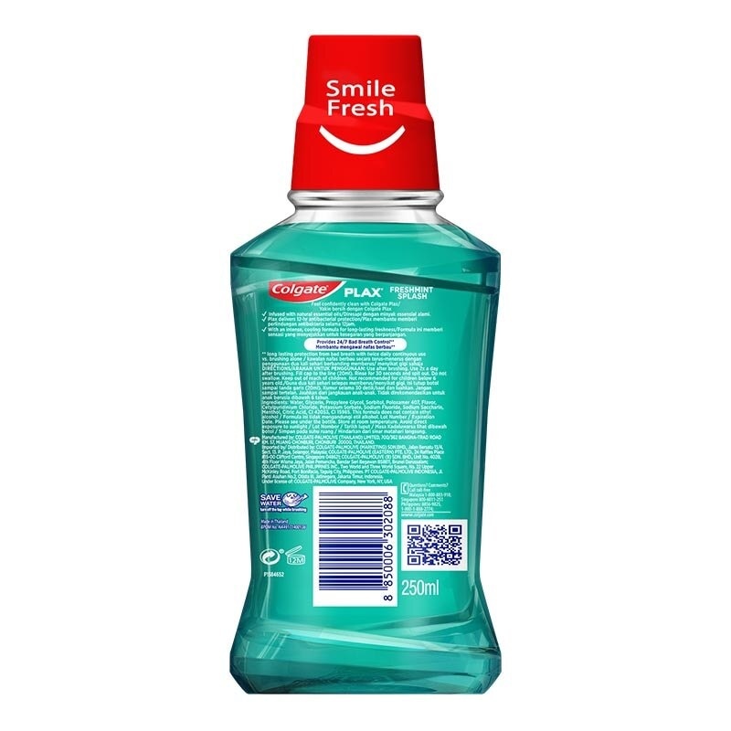 Mouthwash Plax Fresh Mint 250ml