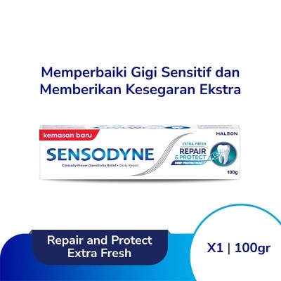 SENSODYNE Pasta Gigi Repair & Protect Extra Fresh 100g