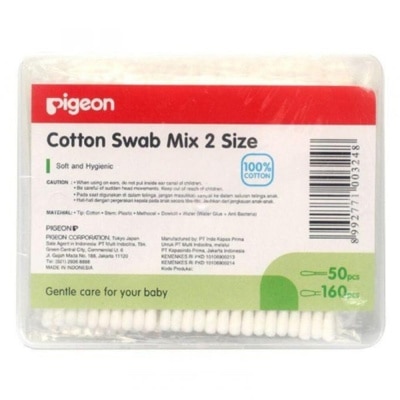 PIGEON Cotton Bud Baby Mixsize 200s