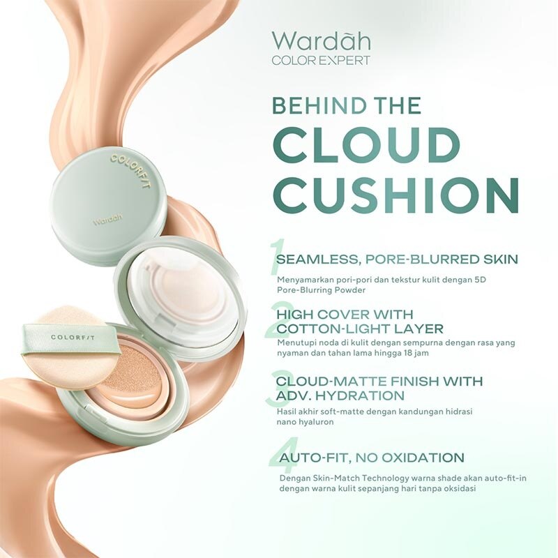 Refill Colorfit 5D Blur Cloud Cushion 22N Light Ivory 15 g