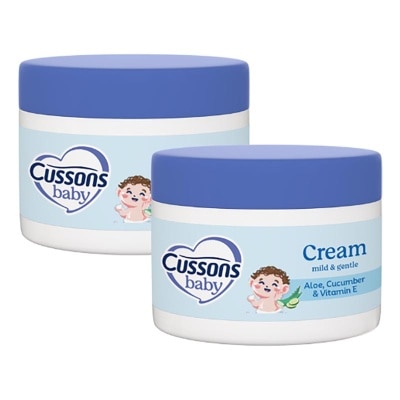 CUSSONS Twin Pack Baby Cream Mild & Gentle 50g