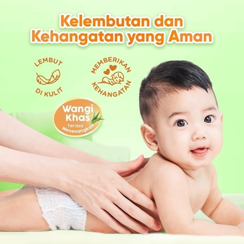 Twin Pack Baby Minyak Telon Oil Plus 90ml
