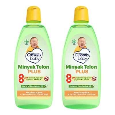 CUSSONS Twin Pack Baby Minyak Telon Oil Plus 90ml