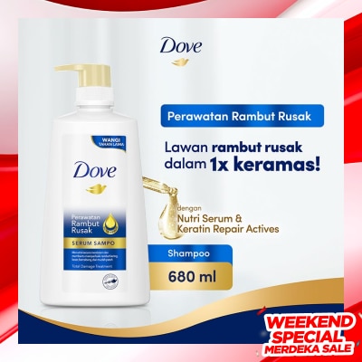 DOVE Dove Shampoo Total Damage Treatment 680ml