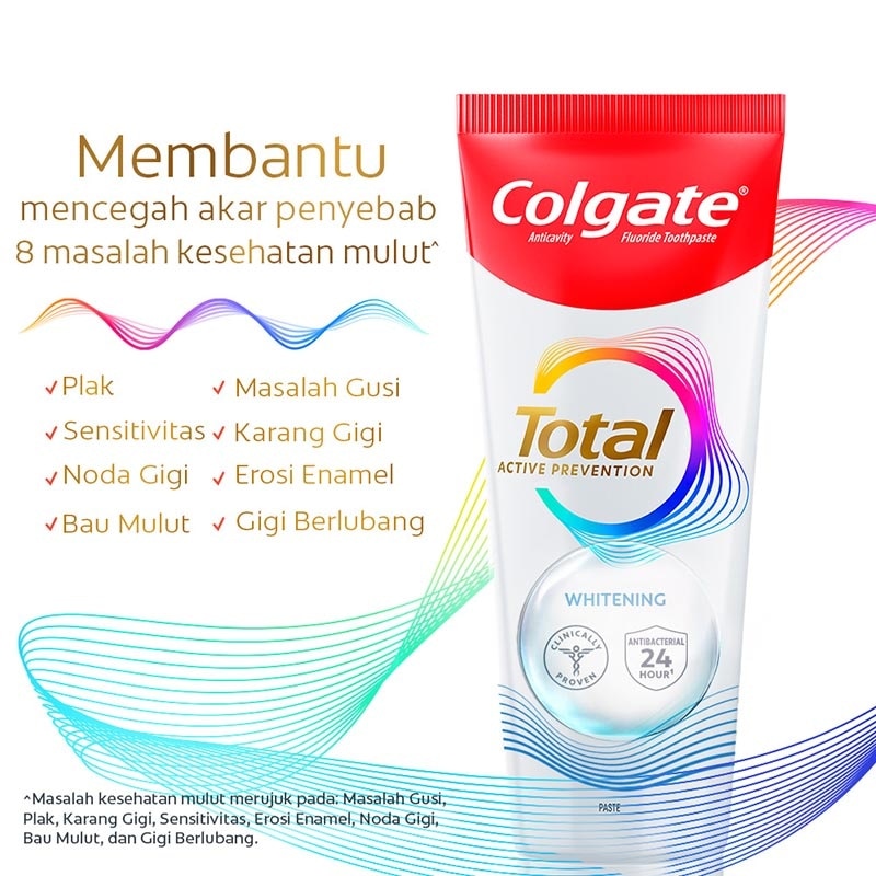 Toothpaste Total Pro Whitening 150r-New
