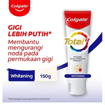 COLGATE Toothpaste Total Pro Whitening 150r-New