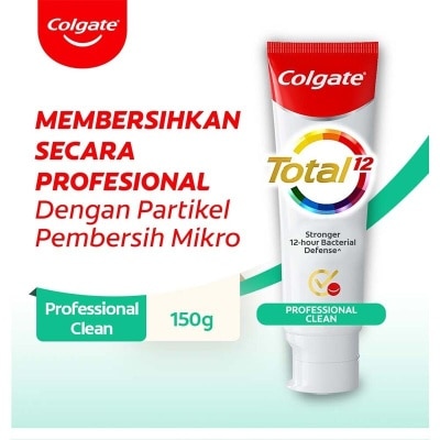 COLGATE Toothpaste Total Pro Clean Gel 150g-New