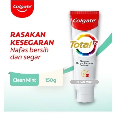 COLGATE Toothpaste Total Pro Clean Mint 150g-New