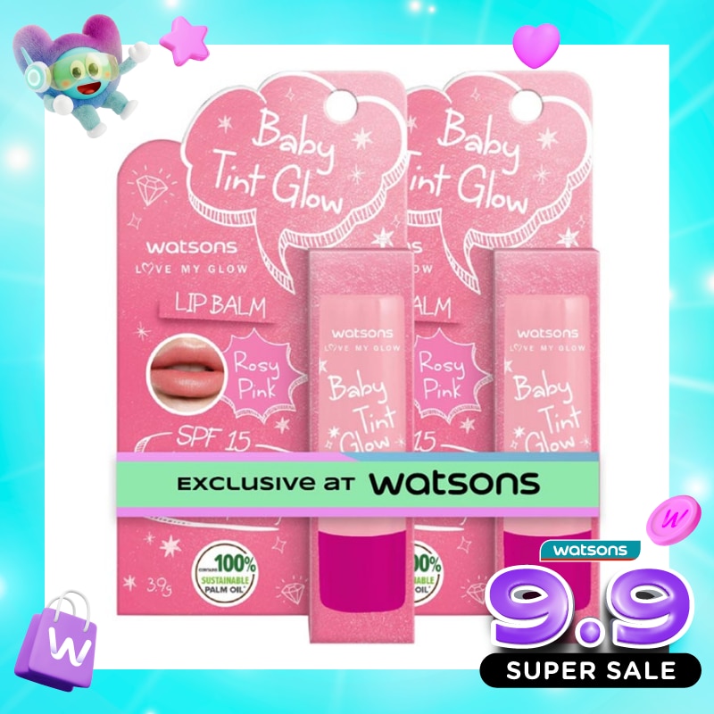 Baby Tint Glow Lip Balm 3.9g X 2 image