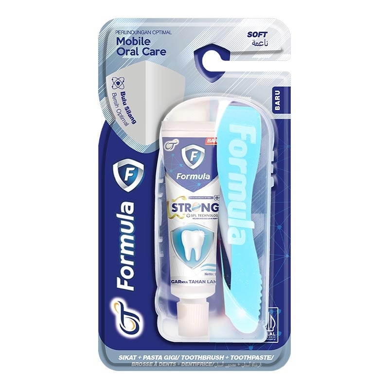 Sikat Gigi Flip Mobile Oral Care Travel Pack image