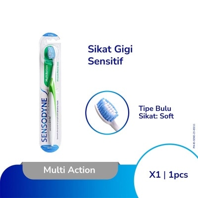 SENSODYNE Multi Action Soft Toothbrush 1s