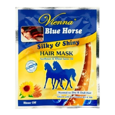 VIENNA Blue Horse Hair Mask Silky &. Shiny 25g