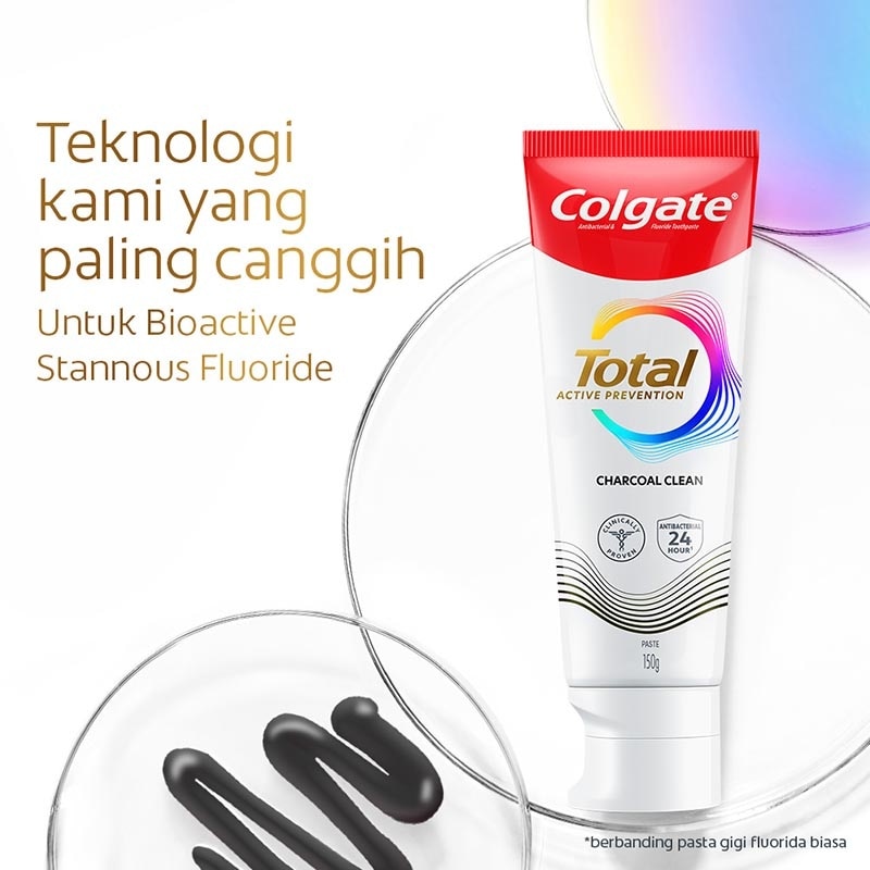 Toothpaste Total Charcoal 150g-New
