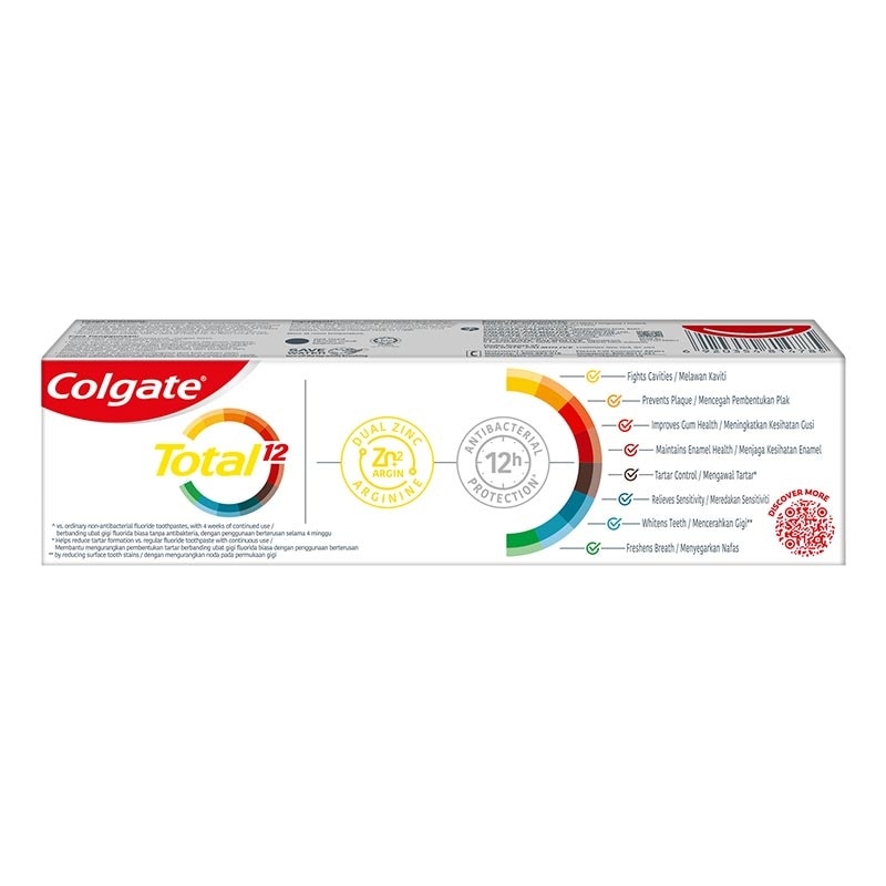 Toothpaste Total Charcoal 150g-New