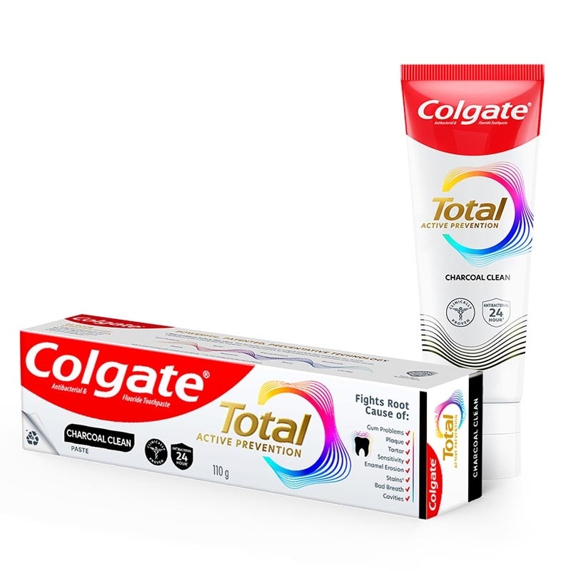 Toothpaste Total Charcoal 150g-New