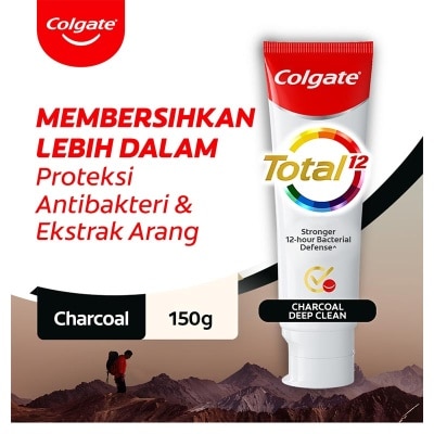 COLGATE Toothpaste Total Charcoal 150g-New