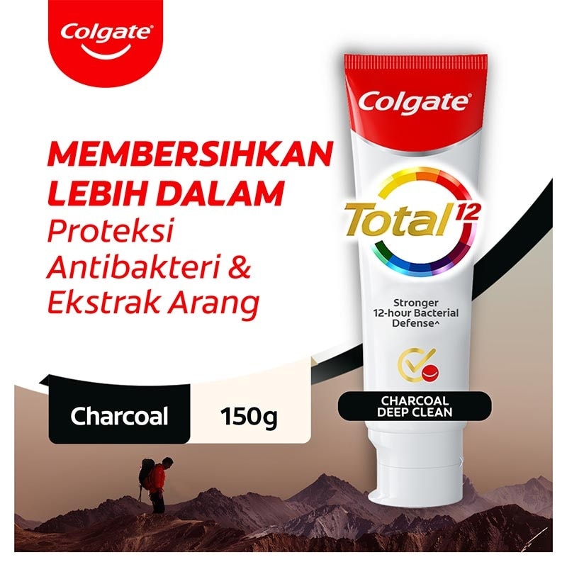 Toothpaste Total Charcoal 150g-New