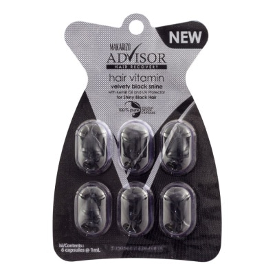 MAKARIZO Hair Vitamin Velvety Black 6 S
