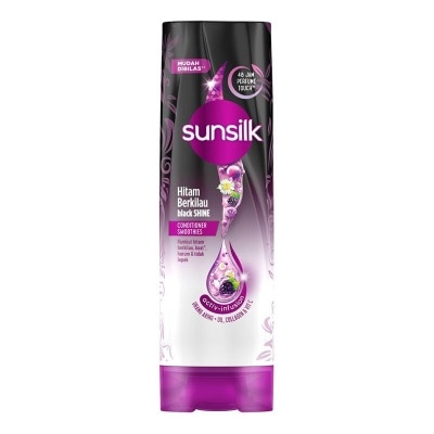 SUNSILK Conditioner Black Shine 170ml