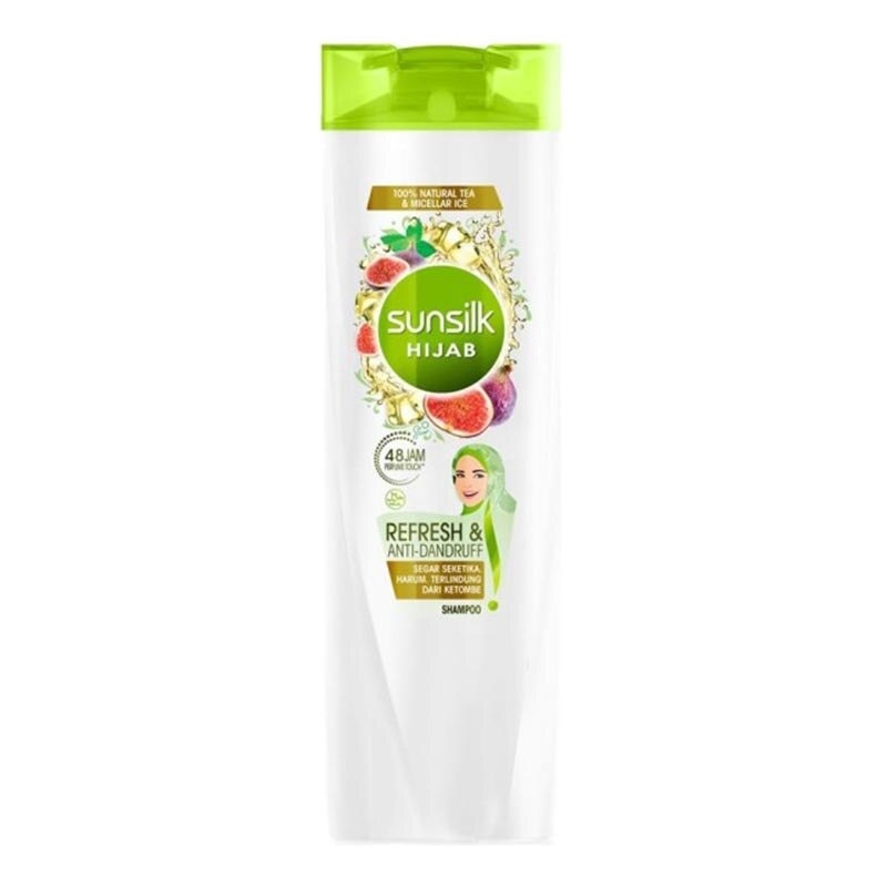 Promo Harga Sunsilk Hijab Shampoo Refresh & Anti Dandruff 170 ml - Watsons