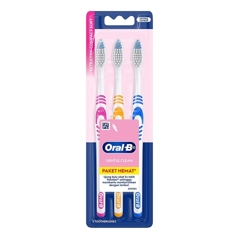 Sikat Gigi Ultra Thin Compact Soft 3'S