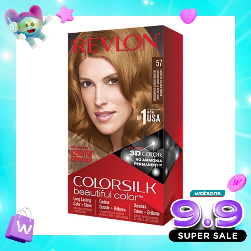 Colorsilk Beautiful Color 57 Lightest Golden Brown image