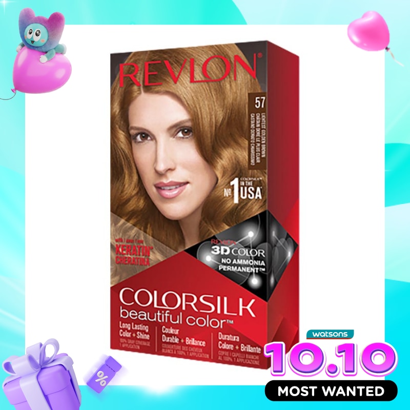 Colorsilk Beautiful Color 57 Lightest Golden Brown image