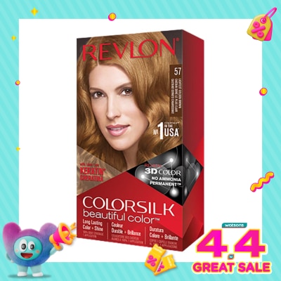 REVLON - Colorsilk Beautiful Color 57 Lightest Golden Brown