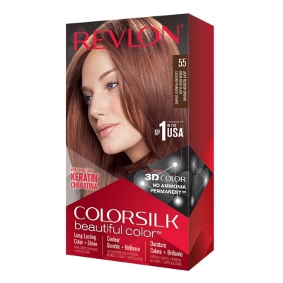 REVLON REVLON Colorsilk Beautiful Color (Hair Color) Light Reddish Brown 55