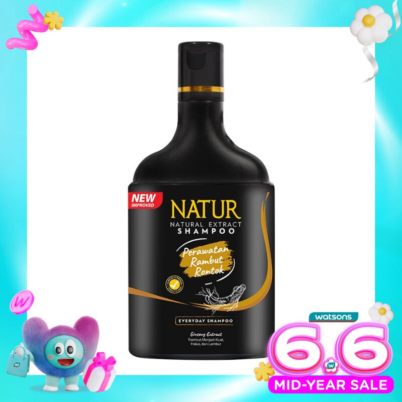 Natur Shampoo Ginseng Extract 140ml