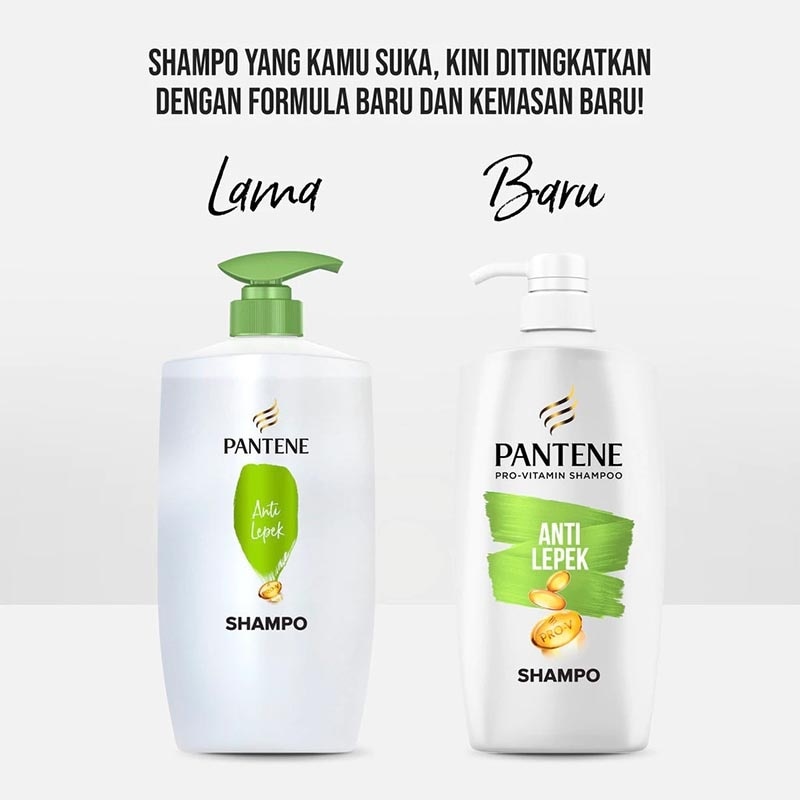 PRO-V Shampoo Anti Lepek Pro-V Perawatan Rambut 480ml