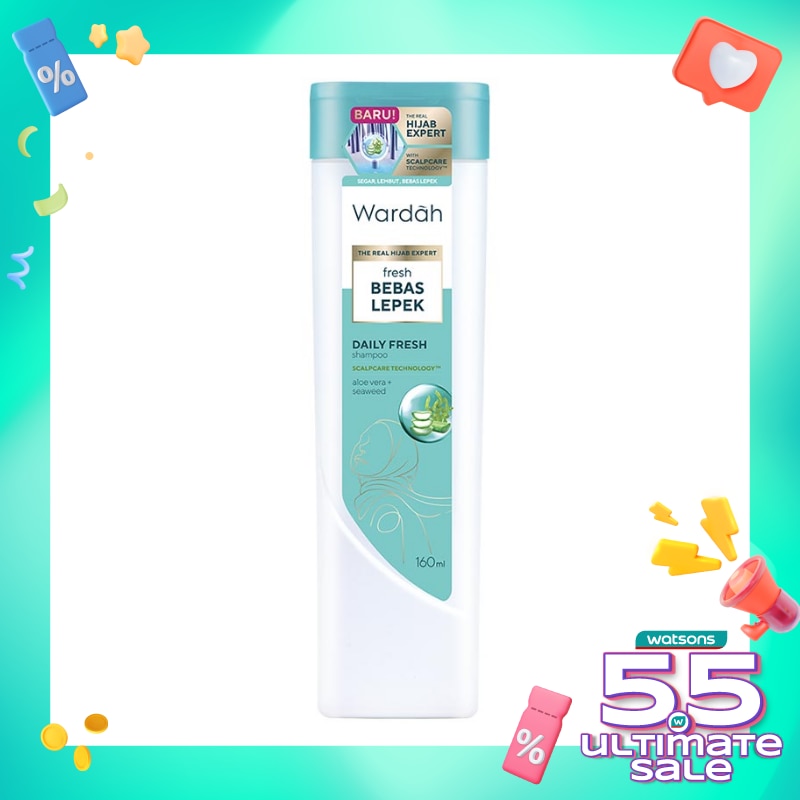 Wardah Daily Fresh Shampoo 160ml