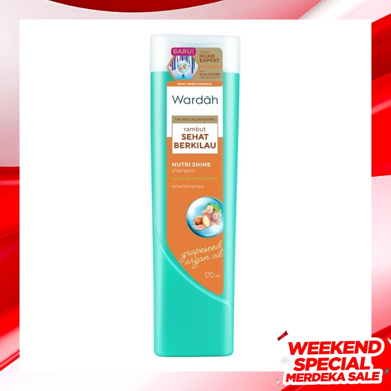 Promo Harga Wardah Shampoo Nutri Shine 170 ml - Watsons