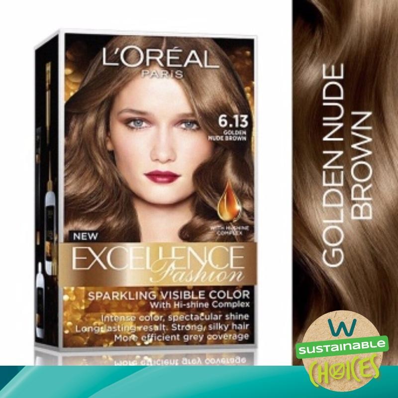 L'OREAL Excellence Fashion 6.13 Golden Nude Brown