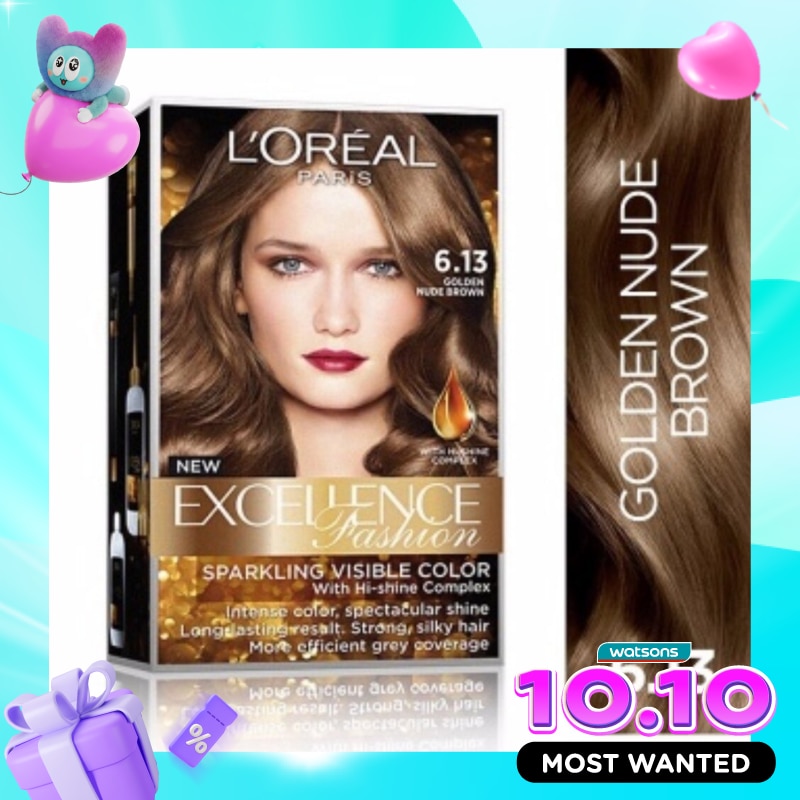 Excellence Fashion 6.13 Golden Nude Brown Hair Color image