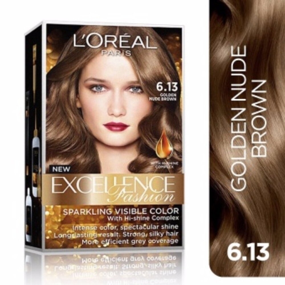 L'OREAL Excellence Fashion 6.13 Golden Nude Brown