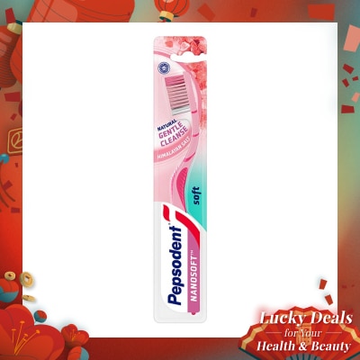 Pepsodent Himalayan Rock Salt Soft Sikat Gigi 1Pc