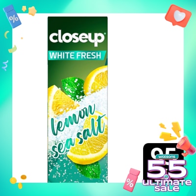 CLOSE UP Close Up White Fresh Lemon Sea Salt 95g