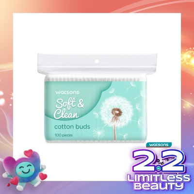 WATSONS Cotton Buds 100s