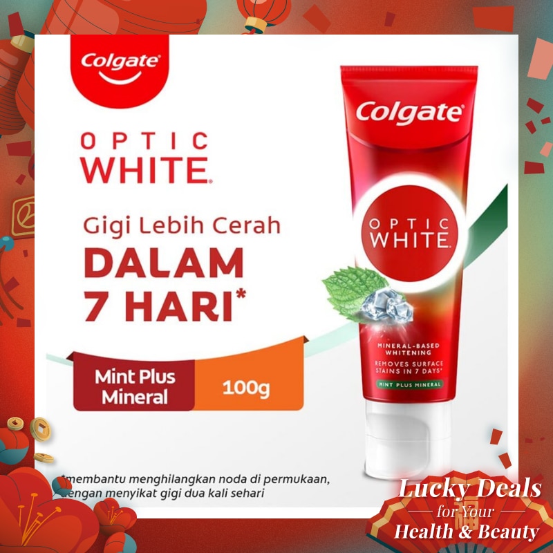 Toothpaste Optic White Sparkling White 100g