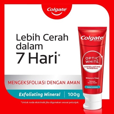 COLGATE - Colgate Toothpaste Optic White Plus Shine 100g