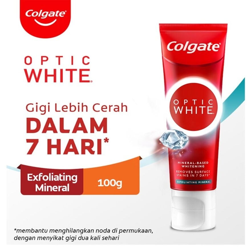 Colgate Toothpaste Optic White Plus Shine 100g