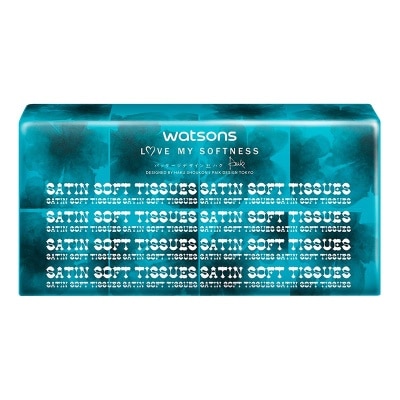 WATSONS X-flower Softpack Tissue 250s Satin Soft Tisu Wajah