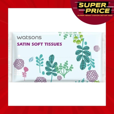 WATSONS Watsons X-flower Travel Pack Tissue 60s Satin Soft Tisu Wajah