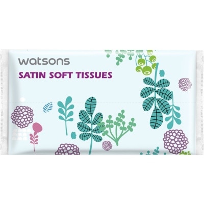 WATSONS Watsons X-flower Travel Pack Tissue 60s Satin Soft Tisu Wajah